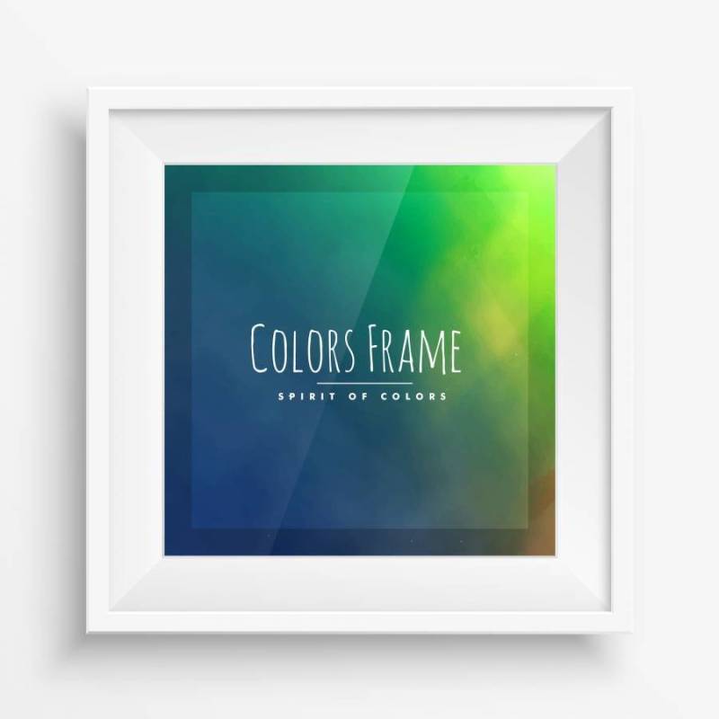 与现实框架的颜色框架