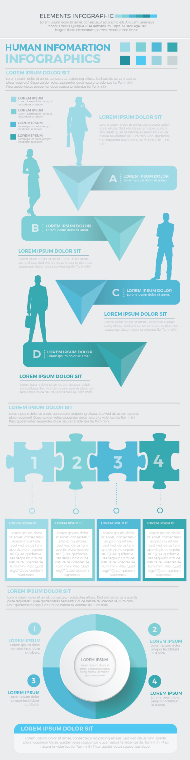 软蓝色信息图形集设计 soft blue infographic set design 软蓝色信息图形集设计 soft blue infographic set design