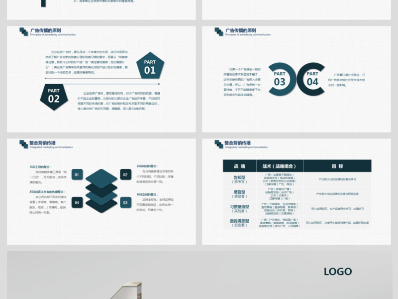 商务企业品牌营销技巧团队管理PPT模板