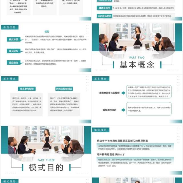 绿色商务风公司管理方案汇报PPT模板 绿色商务风公司管理方案汇报PPT模板