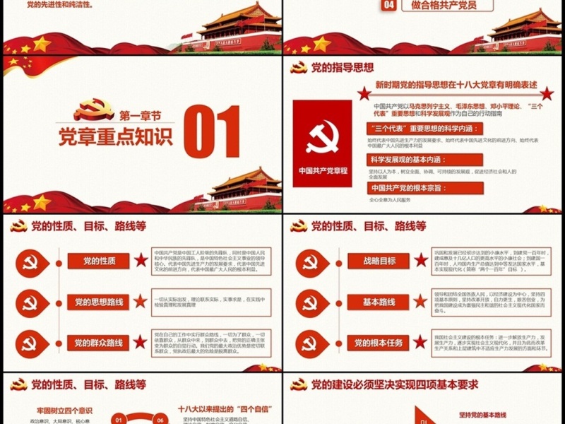 【党务培训】党员干部应知应会党课PPT