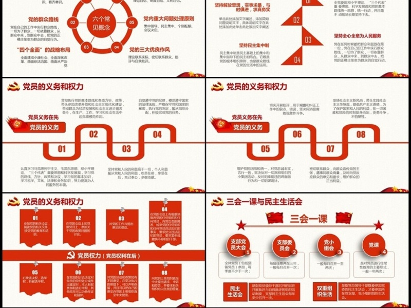 【党务培训】党员干部应知应会党课PPT