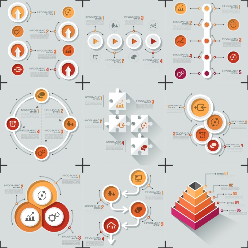 信息图形集合12422