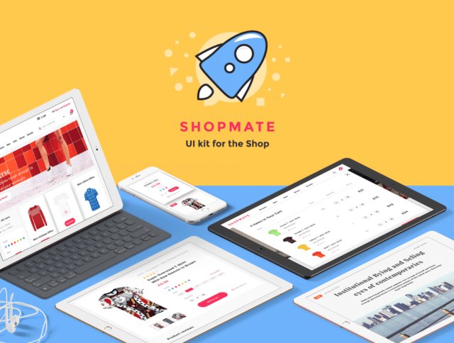 为商店精心打造的UI套件，SHOPMATE