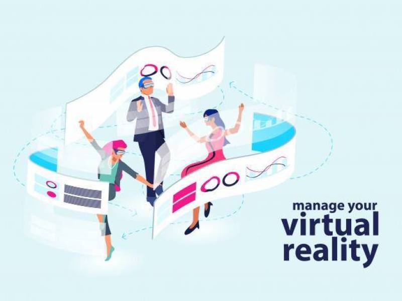 Modern virtual reality show