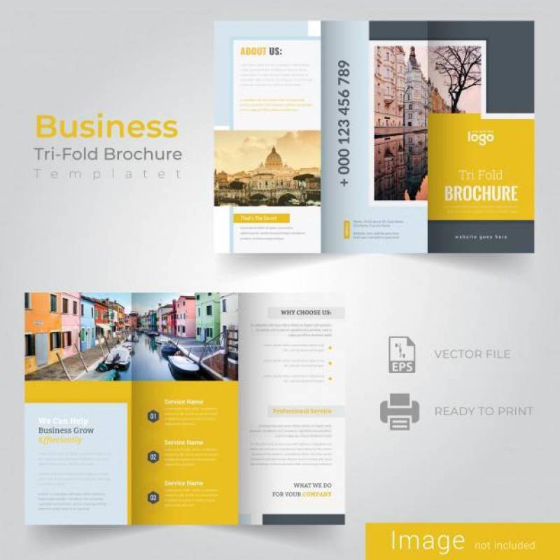 Tri fold Brochure Template