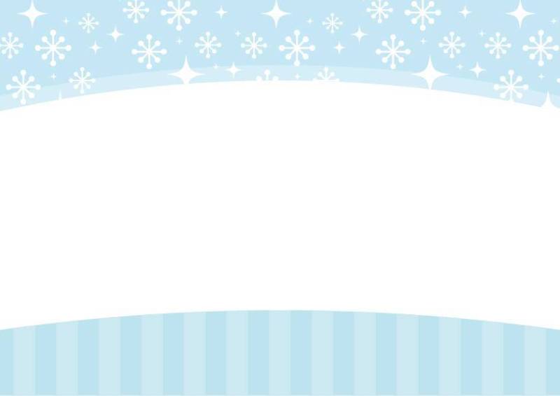 冬天闪闪发光的框架01