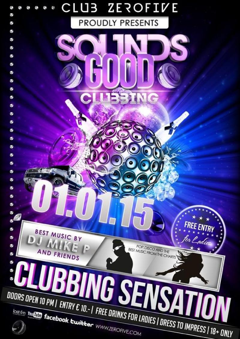 时尚夜店DJ海报