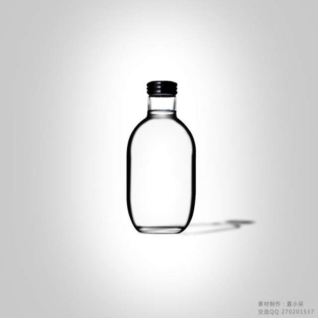 玻璃瓶 透明背景PSD分图层素材 玻璃瓶 透明背景PSD分图层素材