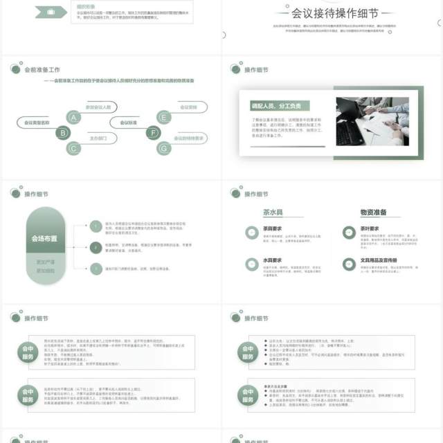 绿色简约会议接待礼仪PPT模板 绿色简约会议接待礼仪PPT模板