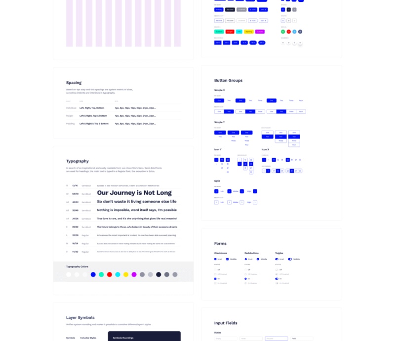 使用基于Sketch嵌套符号的符号设计系统2创建包含组件的Web设计