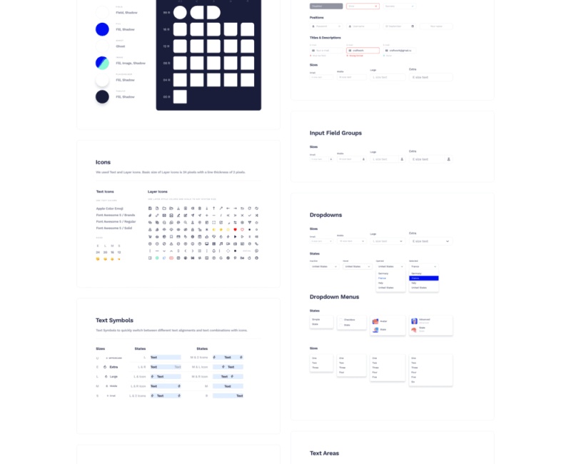 使用基于Sketch嵌套符号的符号设计系统2创建包含组件的Web设计