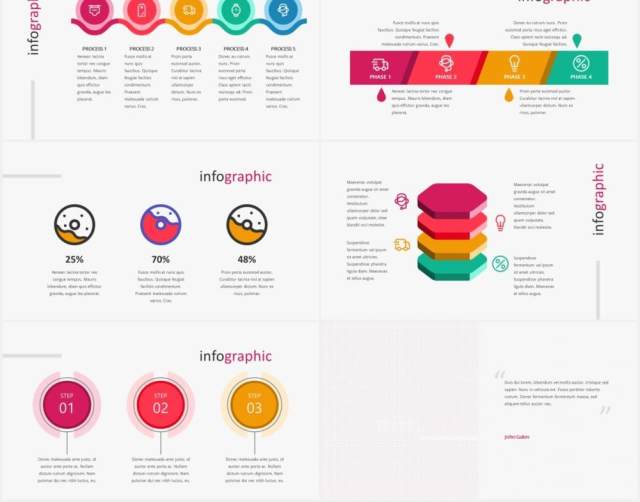 创意产品展示图片排版设计PPT模板PRODUCTIX - Creative Powerpoint Template