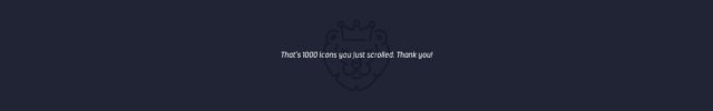 1000独特的开放式样式图标，LineKing图标