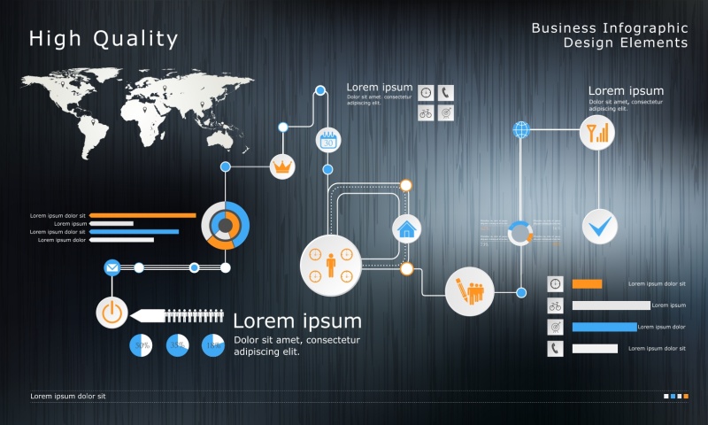 信息图形设计元素9020