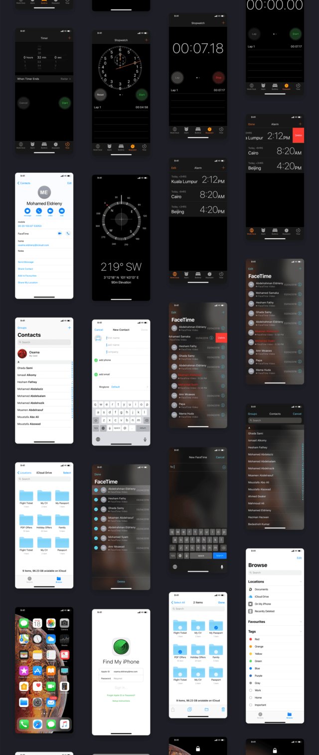 ios 12-ui-kit，iOS 12 GUI KIT