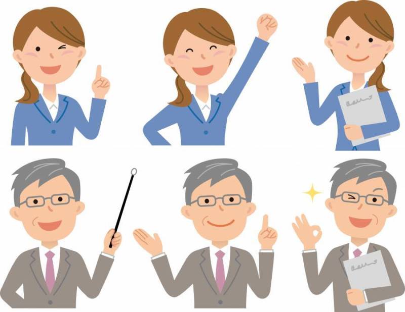 70528.男女会社员,上半身2