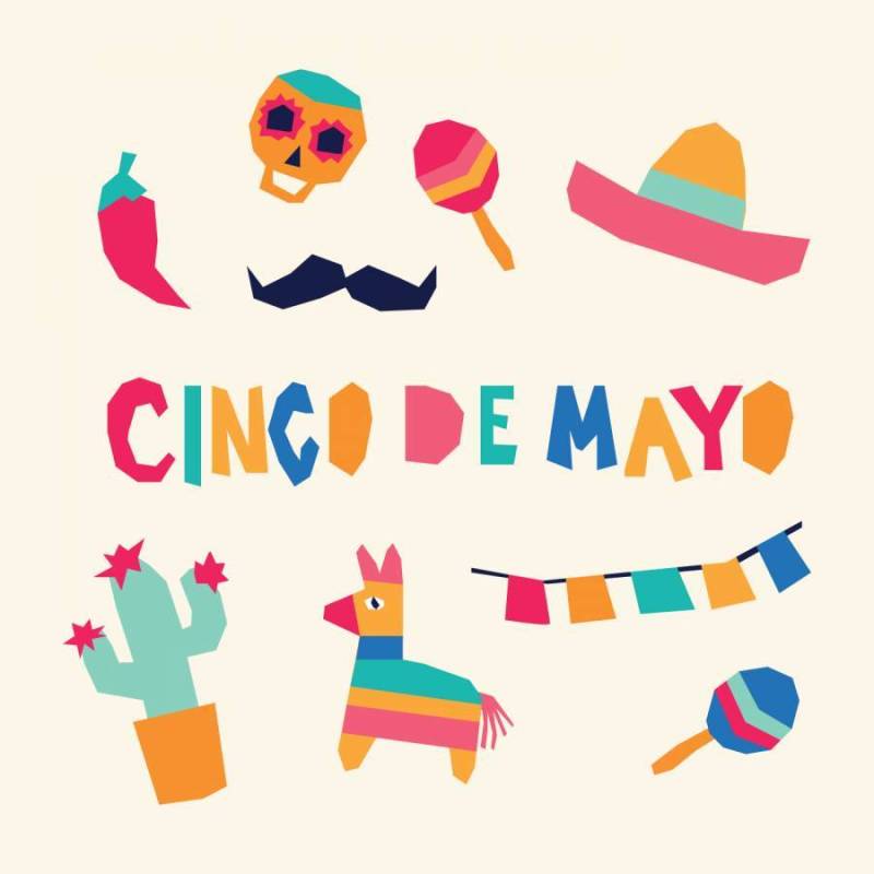 超级多彩Cinco De Mayo图标