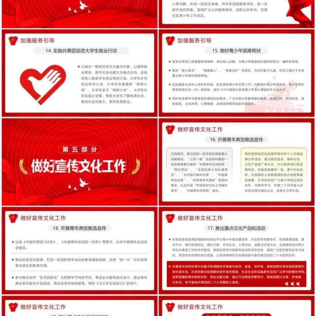 红色简约喜迎二十大共建中国梦PPT模板 红色简约喜迎二十大共建中国梦PPT模板