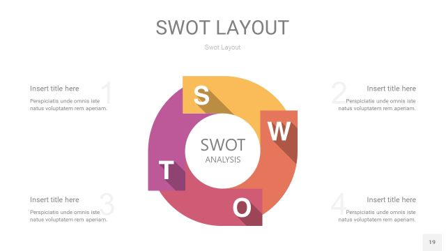 粉黄色SWOT图表PPT19 粉黄色SWOT图表PPT19