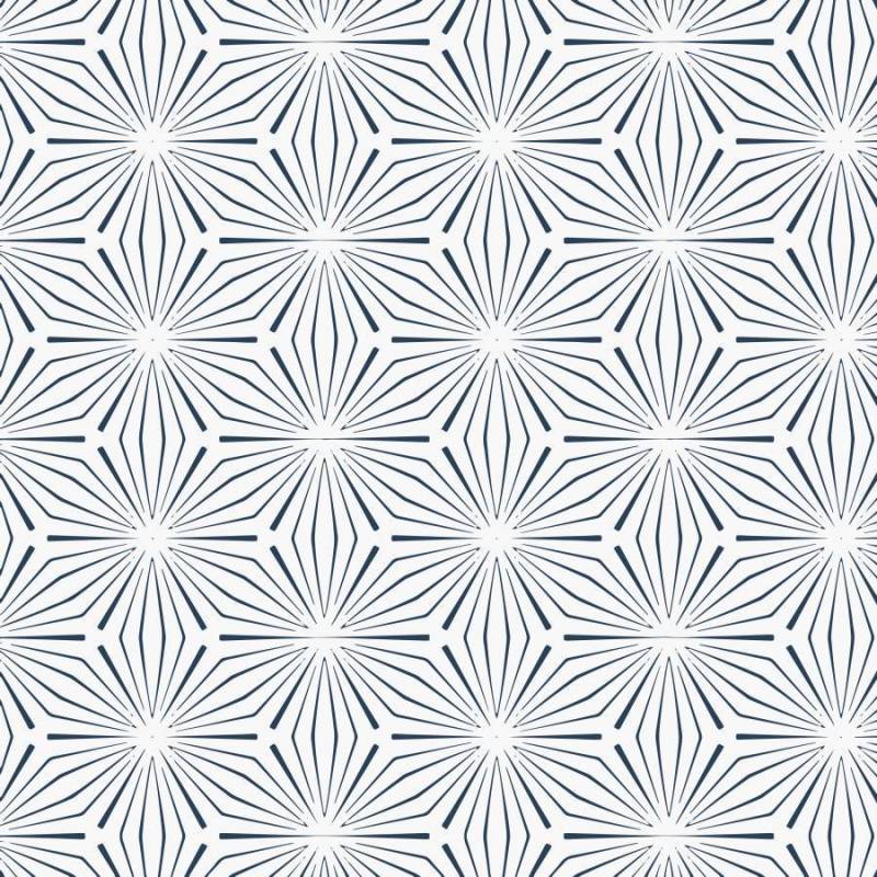 模式用抽象的线条