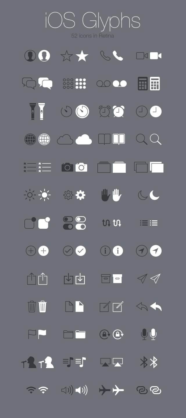 线条图标 psd icon