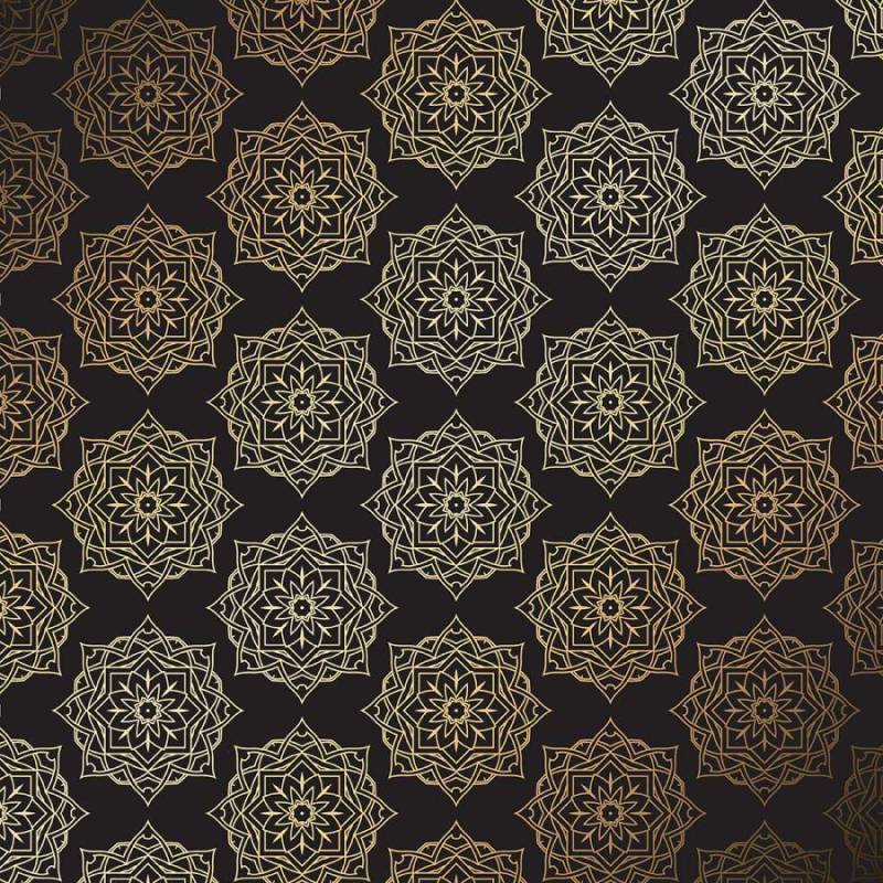 金色和黑色的时尚背景