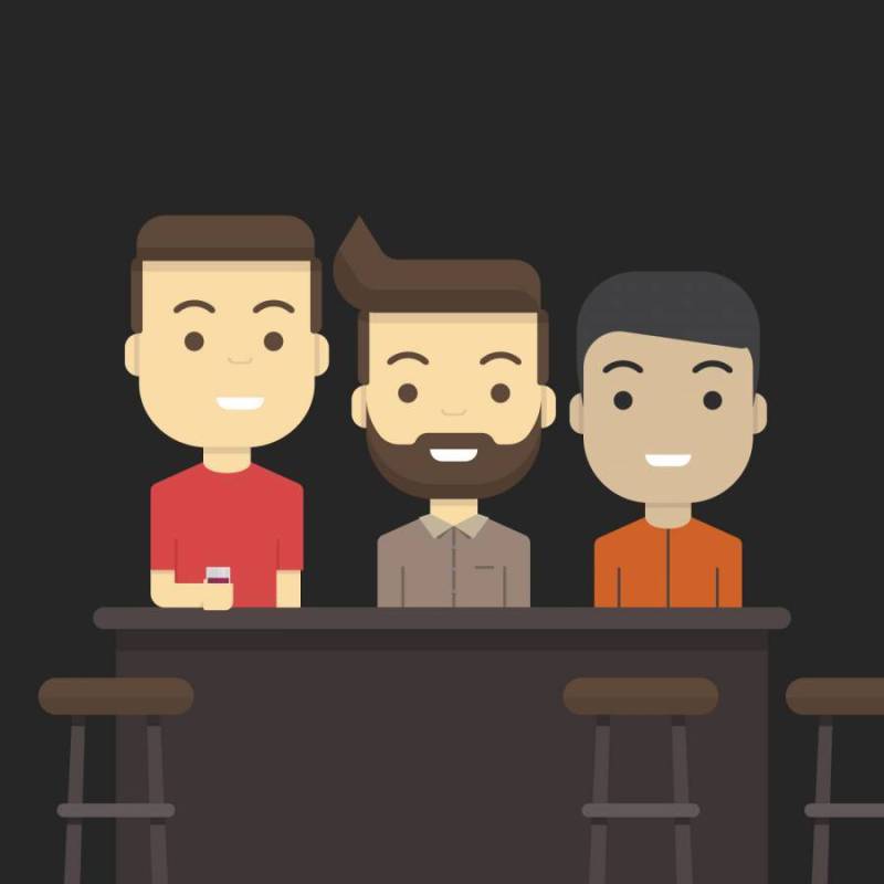 在办公室例证的不同的饭桌。