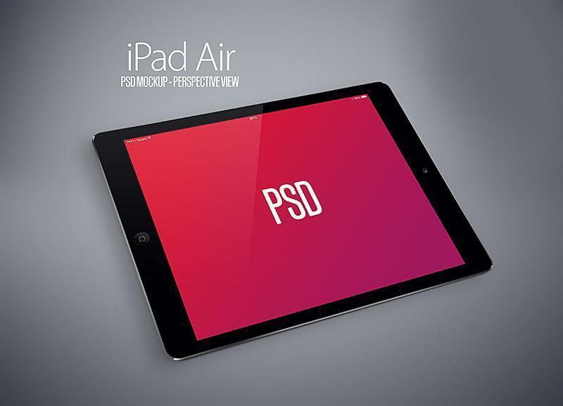 iPad透视图 PSD分层