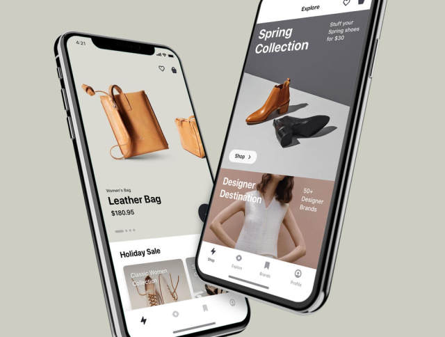 适用于现代时尚商店的高级电子商务应用UI套件,Athena Mobile UI套件 适用于现代时尚商店的高级电子商务应用UI套件,Athena Mobile UI套件