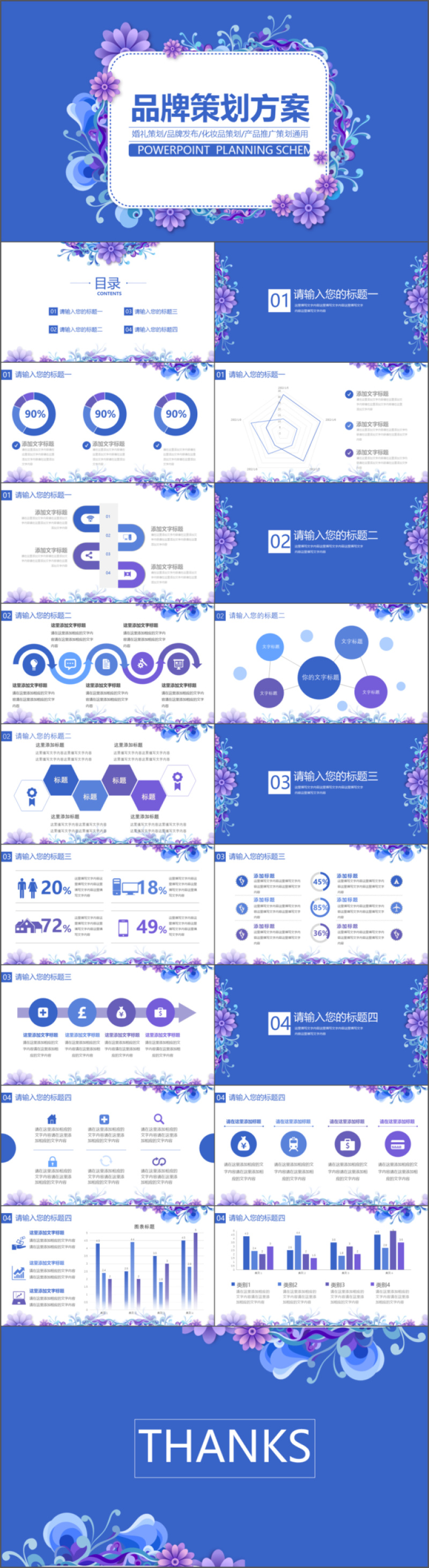 个性时装企划产品宣传ppt模板