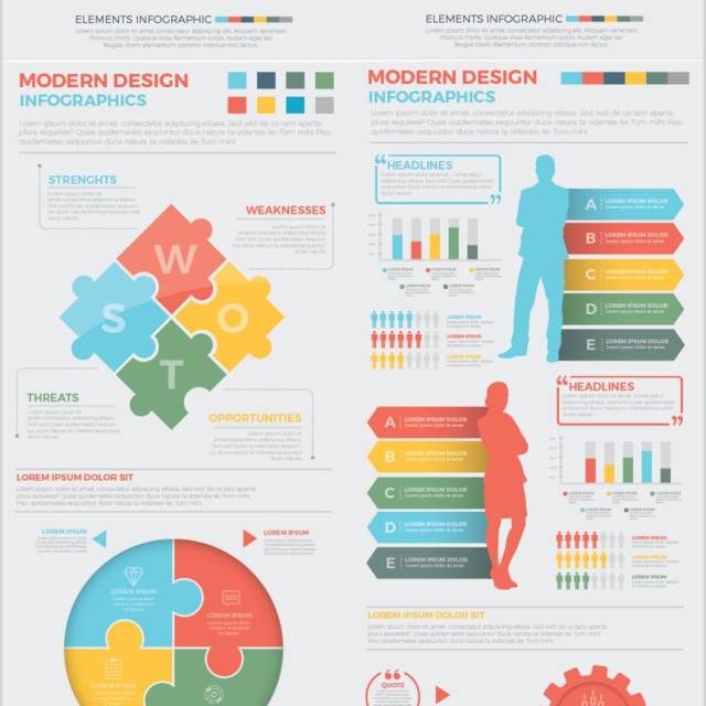 专业信息图表元素设计Big Pro Infographics Design 专业信息图表元素设计Big Pro Infographics Design