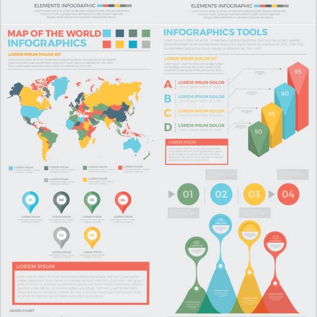 专业信息图表元素设计Big Pro Infographics Design