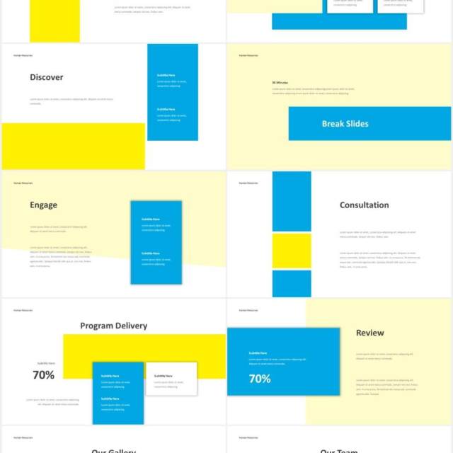 人力资源工作报告PPT图片排版设计素材Human Resource Powepoint Template 人力资源工作报告PPT图片排版设计素材Human Resource Powepoint Template