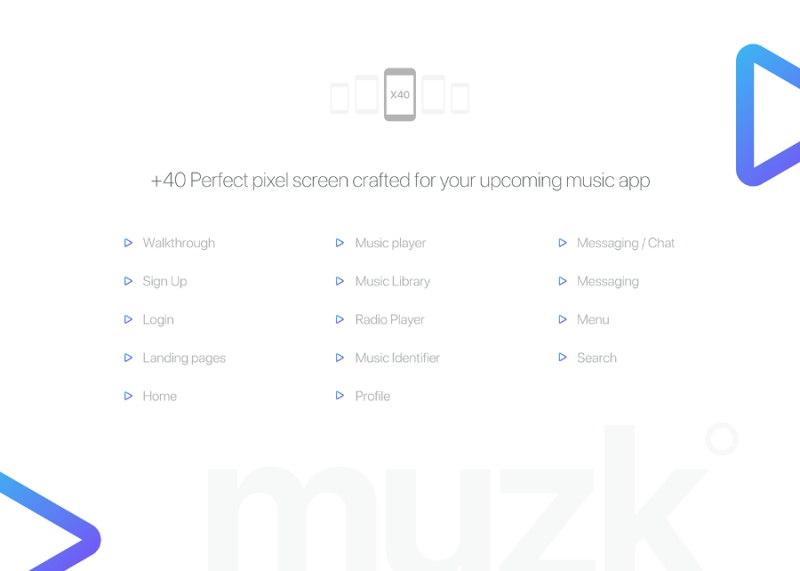 Muzk移动UI工具包演示