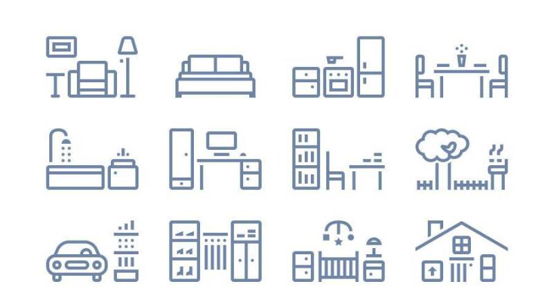 House Icon Set