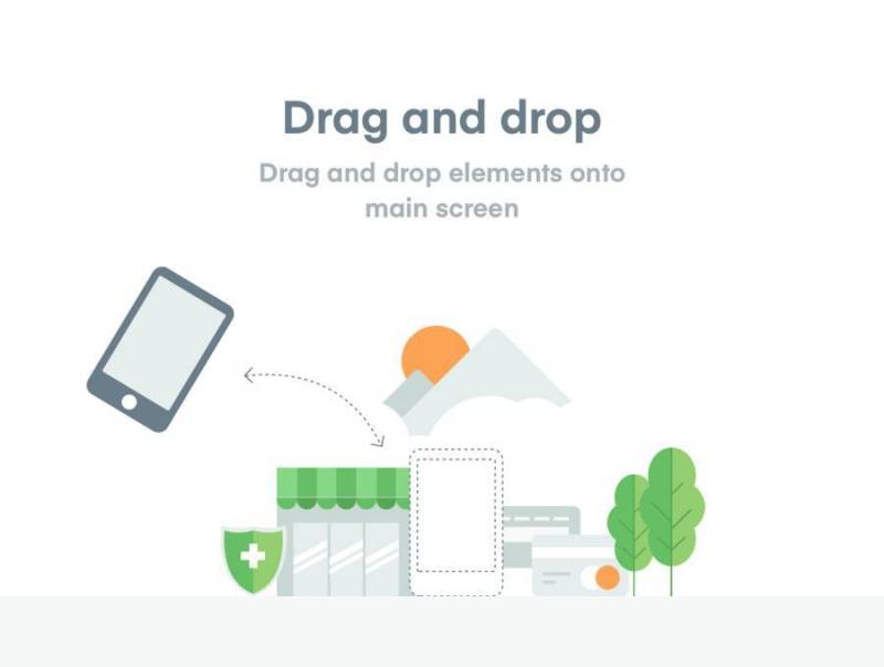 适用于iOS，Android，Web和Apps的图标和插图，Baun Easy Illustration