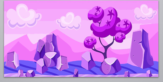 儿童涂鸦卡通画场景背景图 儿童涂鸦卡通画场景背景图