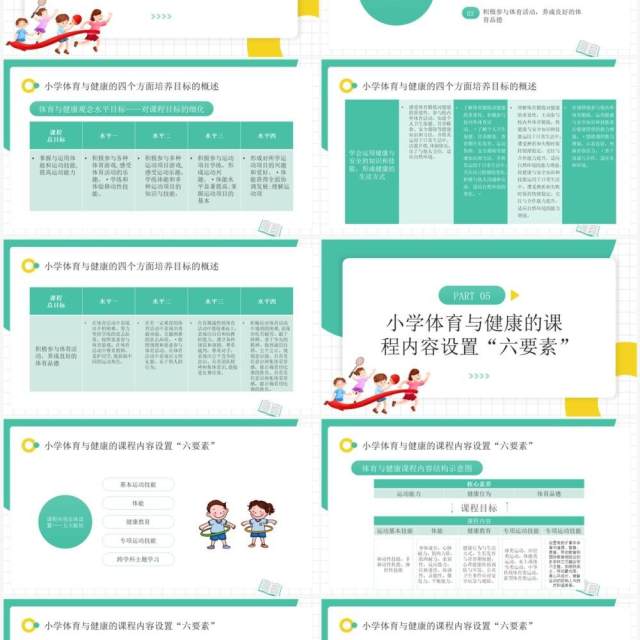 绿色体育与健康新课程标准解读PPT模板