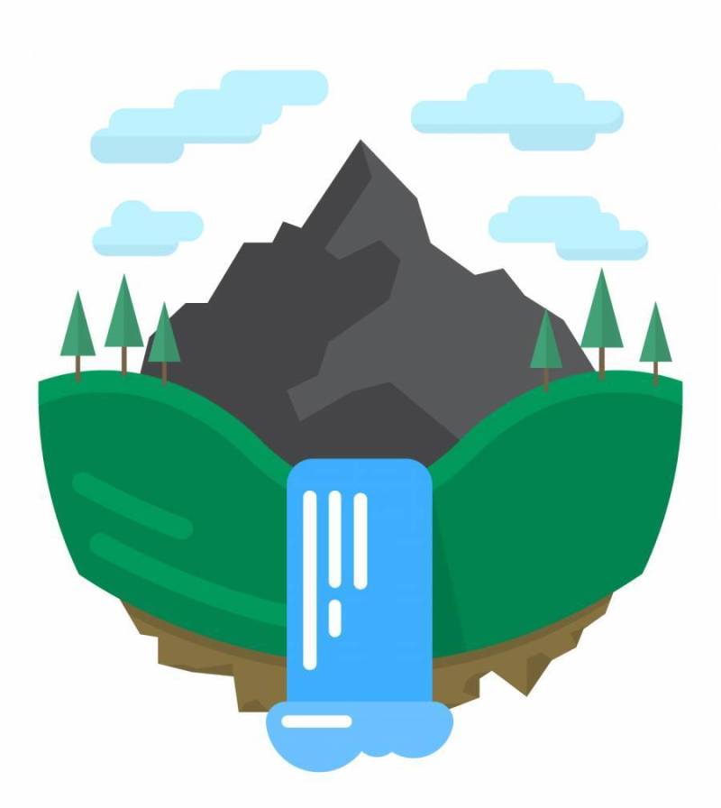 平坦的景观设计