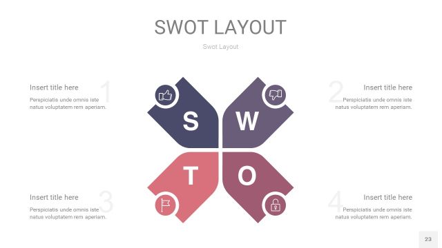 莫兰迪紫色SWOT图表PPT23 莫兰迪紫色SWOT图表PPT23