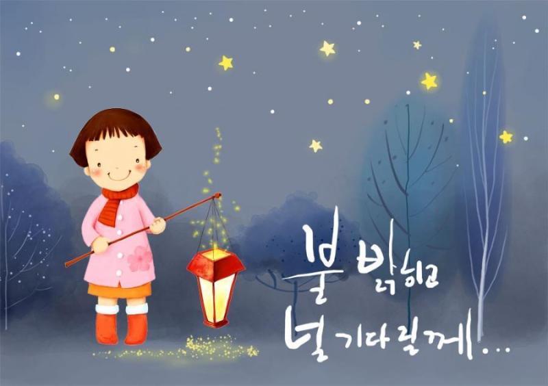 韩国儿童插画psd素材-29