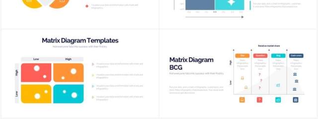 国外多彩创意矩阵图PPT信息图形素材Matrix Diagram Powerpoint Infographics 国外多彩创意矩阵图PPT信息图形素材Matrix Diagram Powerpoint Infographics