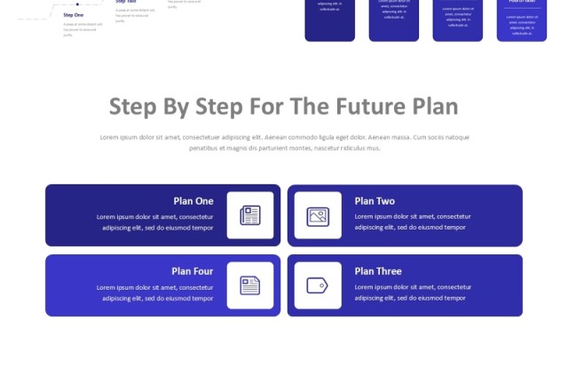 流程图信息图表PPT模板Process Infographic