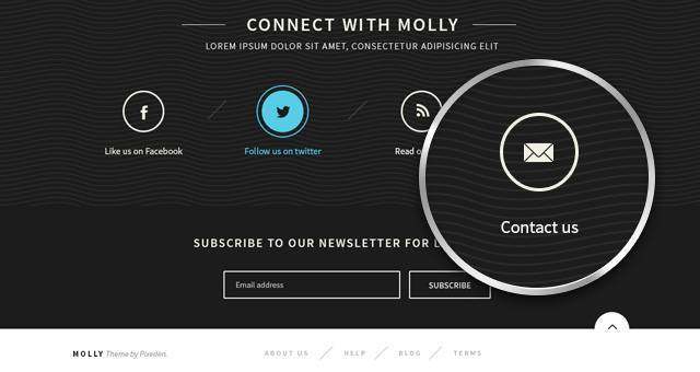 Molly Corporate Psd网站 Molly Corporate Psd网站