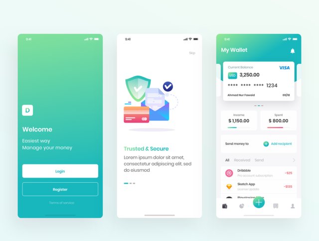 Wallet App以对细节和快速工作流程的热爱而着称.Kaya：Wallet App