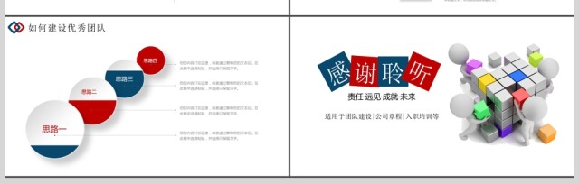 企业文化职场团队合作团队建设PPT模板