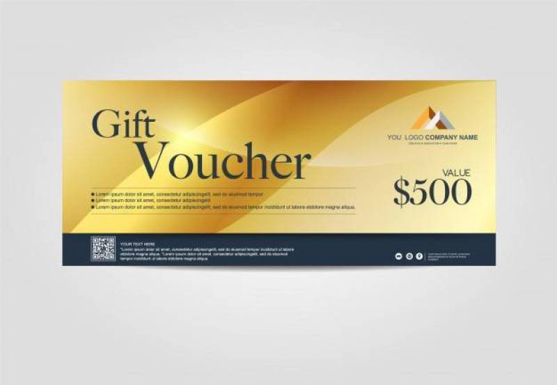 Gift Voucher template Design