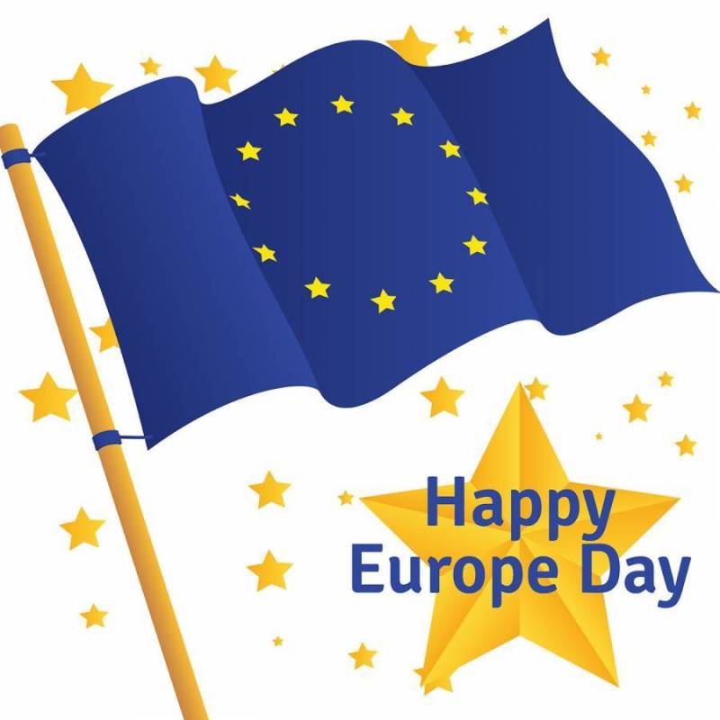 欧洲天矢量背景