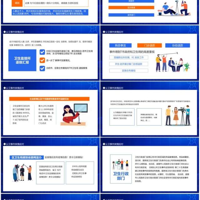 浅谈突发公共卫生事件舆情应对动态PPT模板 浅谈突发公共卫生事件舆情应对动态PPT模板